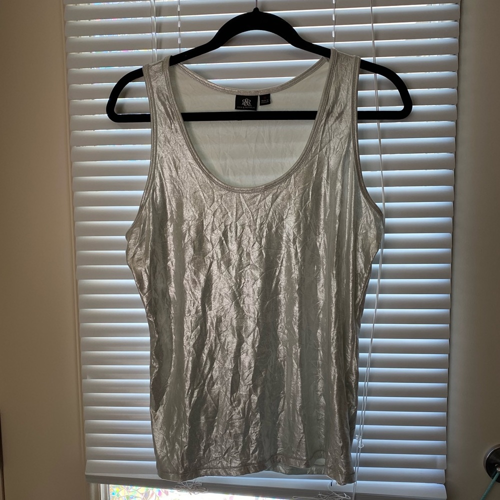 Silver tank